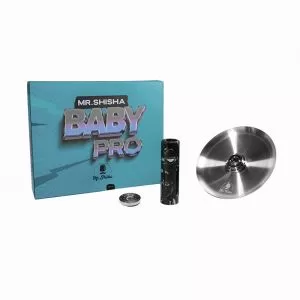 Kit Mr Shisha Baby Pro Silver Kit Mr Shisha Baby Pro Silver