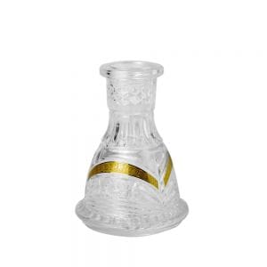 Base Mr Shisha Micro Clear Gold Cut