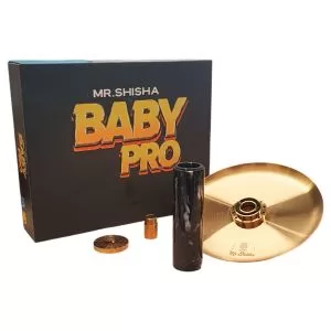 Kit Mr Shisha Baby Pro Gold Kit Mr Shisha Baby Pro Gold