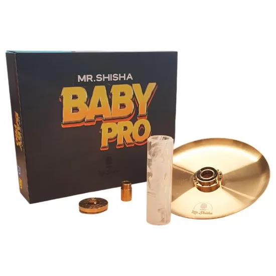 Kit Mr Shisha Baby Pro Gold