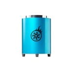 Hornillo Electrico Shisha Turbine NeXt Chrome Oceanblue Limited Edition