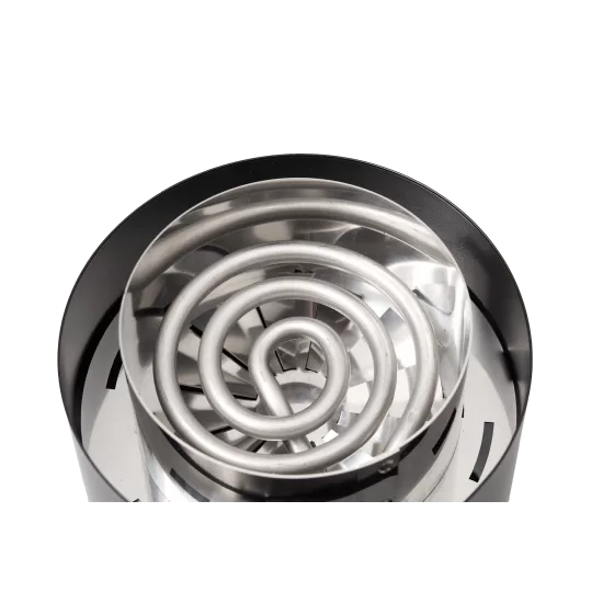 Hornillo Electrico Shisha Turbine NeXt Black
