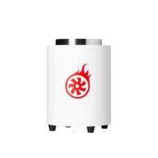 Hornillo Electrico Shisha Turbine NeXt White