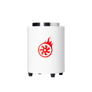 Hornillo Electrico Shisha Turbine NeXt White