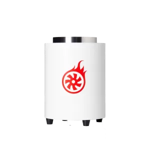 Hornillo Electrico Shisha Turbine NeXt White