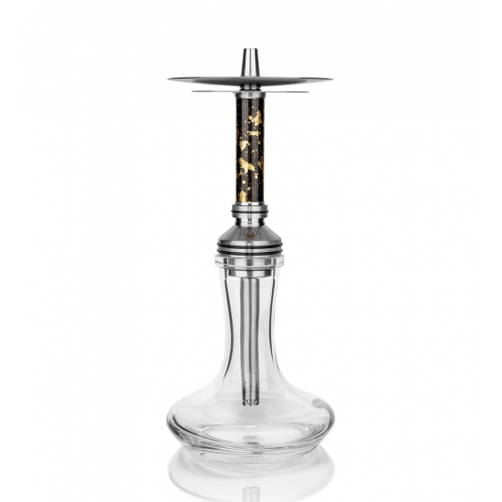 Cachimba Steamulation Xpansion Mini Carbon Gold Leaf