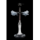 Cachimba Steamulation Xpansion Mini Carbon Silver Leaf