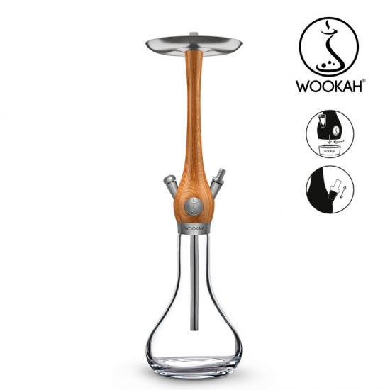 Wookah 2.0 Crystal Oak - Clear Wookah 2.0 Crystal Oak - Clear